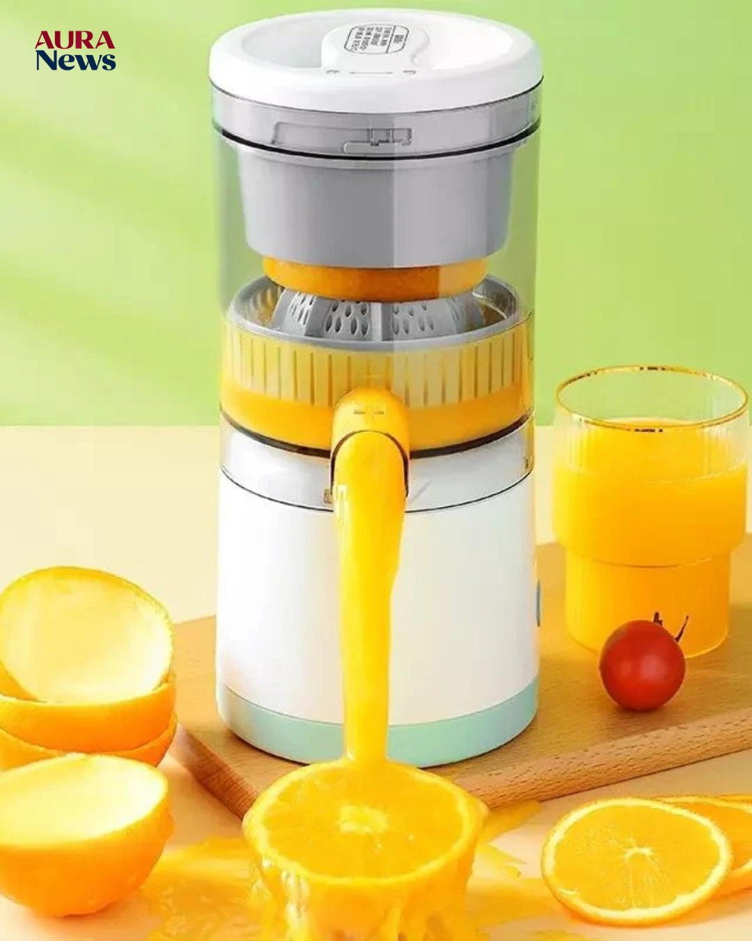 EXPRIMIDOR DE NARANJA ELÉCTRICO PORTÁTIL R25